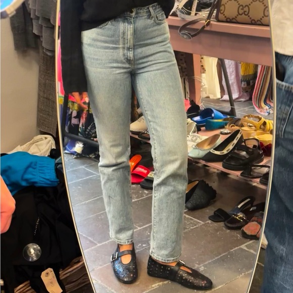 Khaite Abigail Stretch Jean in Bryce - Picture 3 of 3